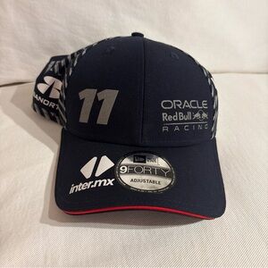 Sergio Perez f1 Red Bull racing hat adjustable new era adult